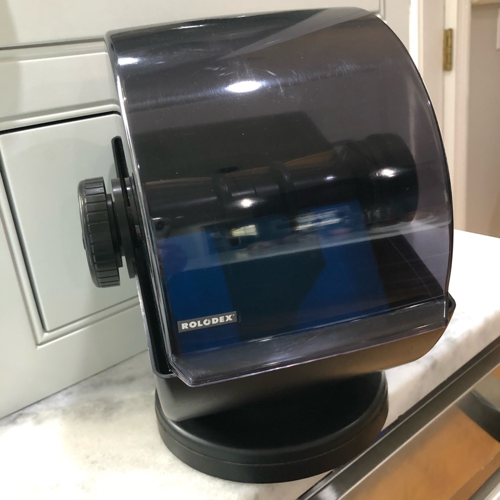 Vintage ROLODEX NSW-35C around Swivel Card File